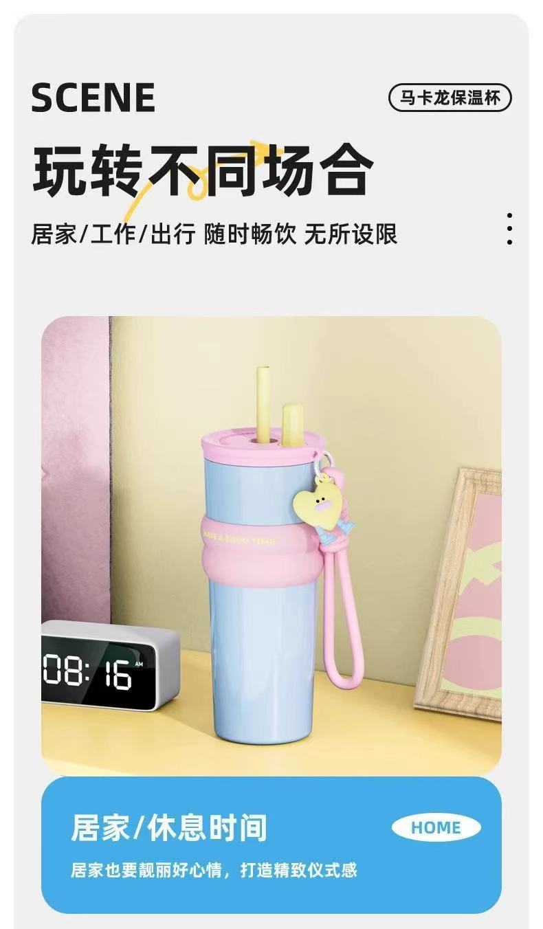 新款316不锈钢保温杯便携巨无霸吸管咖啡杯冰霸汽车水杯跨境批发详情9