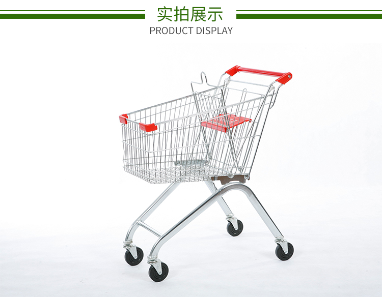 #热卖促销款欧式商场购物车超市手推车铁制推车老人购物车小推车详情15