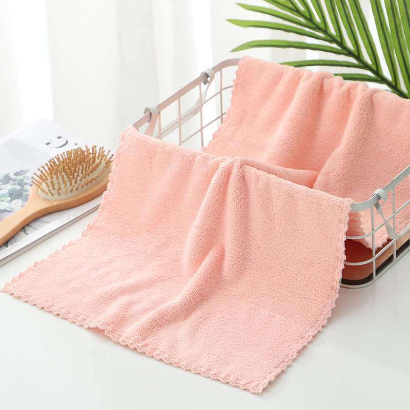 【 Chi Jia 】 High-density Warp Knitted Coral Fleece Colorful Large Towel, Soft and absorbent, wholesale gift LOGO towel pic 3