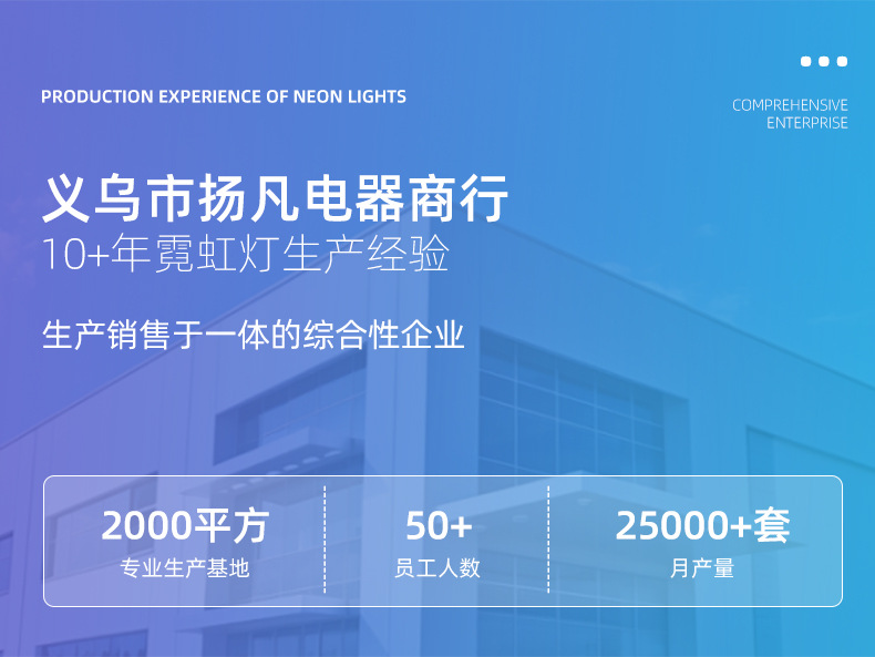跨境LED霓虹灯 造型派对装饰灯广告牌室内装饰open悬挂发光字字母详情1