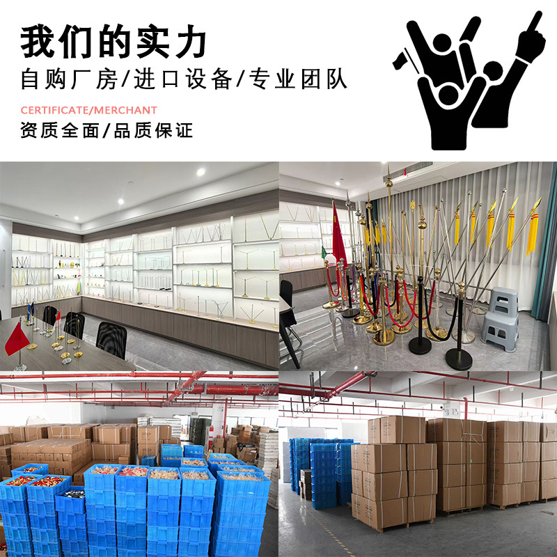 跨境户外花园旗杆金属美国庭院双面国旗亚麻花园旗帜独立日装饰详情3