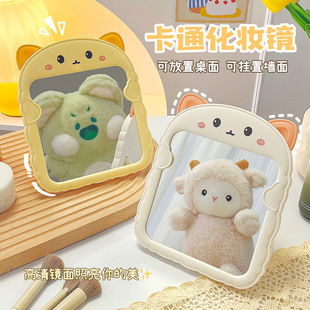 家用抽屉式化妆镜护肤品首饰整理架桌面化妆品收纳盒大容量防尘详情13