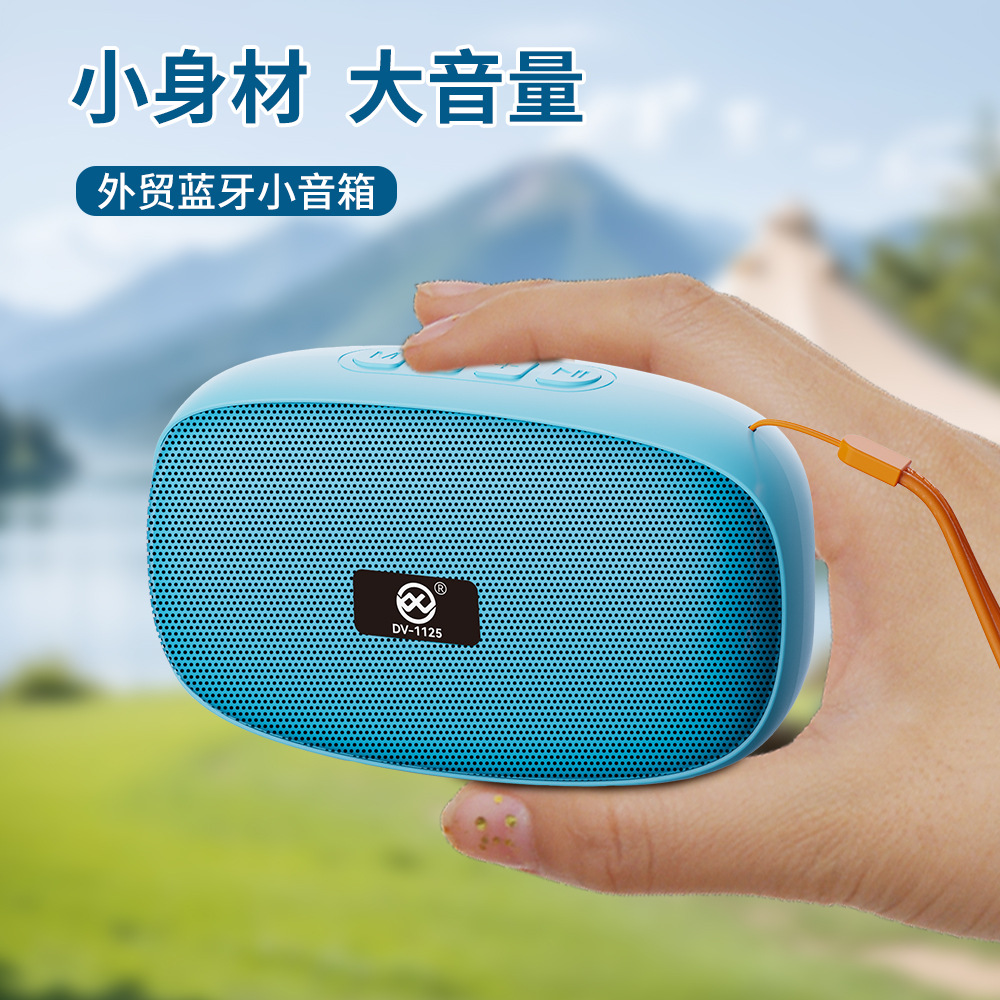 Lexiangyu Bluetooth Speaker Mini Compact Portable 2025 New Model Small Steel Cannon Outdoor Portable wireless Cross-border Speaker pic 1