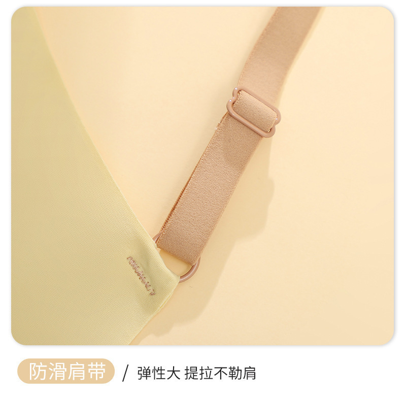 果冻条无痕内衣小胸聚拢无钢圈文胸薄款运动防震收副乳软支撑胸罩详情10