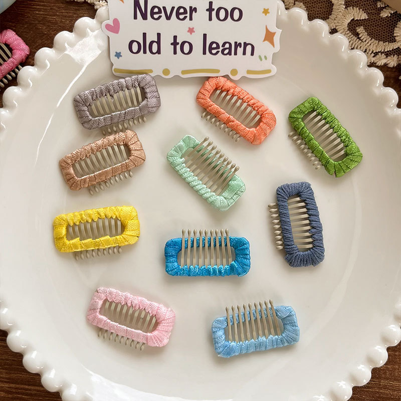 新款狗狗毛发夹子可爱糖果色bb夹高颜值刘海夹侧边夹狗夹发饰头饰详情5