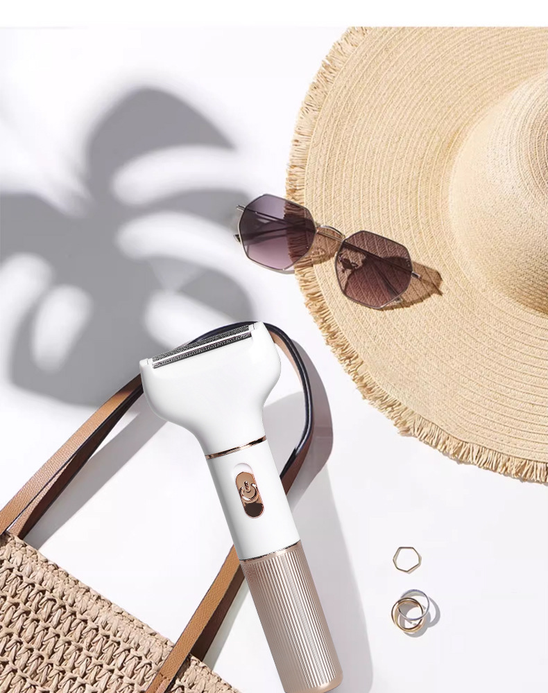 跨境新款多功能电动脱毛仪全身可用女士剃毛器USB充电鼻毛修眉器详情11