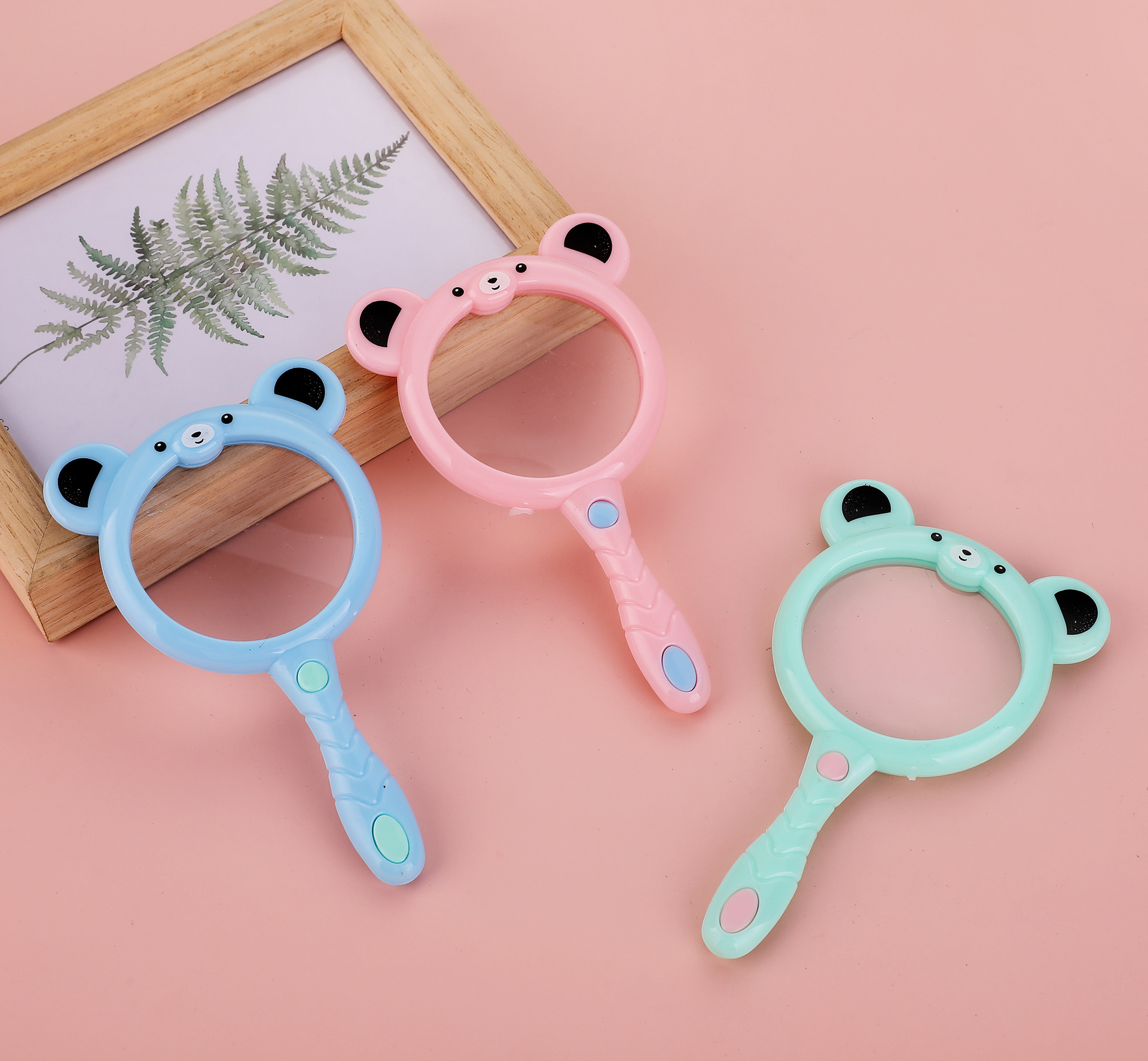 先锋9820卡通放大镜儿童科学高清放大光学阅读手持式玩具放大镜详情5