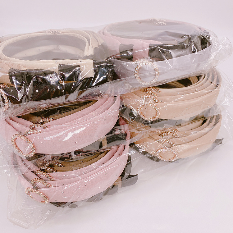 义乌地摊头发饰品2元文具店批发网红女宽边镶钻高颅顶发箍头箍G21详情20