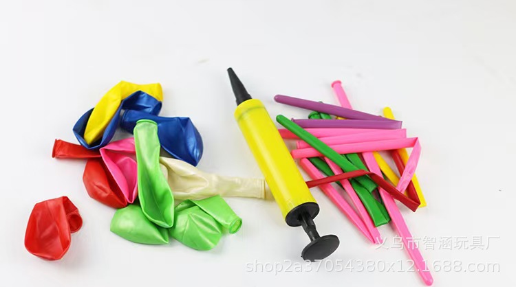 Manual portable balloon, large air pump, hand-pushed pointed mouth, wedding, celebration, birthday, Western-style bubble balloon air pump pic 7