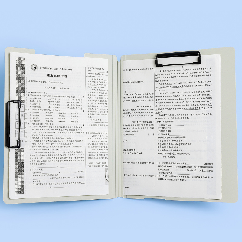 Foamed fashion A3 document secretary folder, file folder, multi-functional student writing board pad, business office hard board pic 3