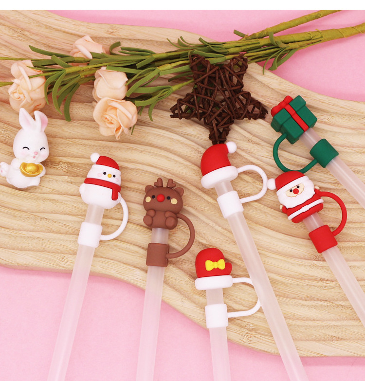 现货史丹利杯配件专用吸管帽花朵吸管套冰霸杯10mm吸管塞厂家直销详情15