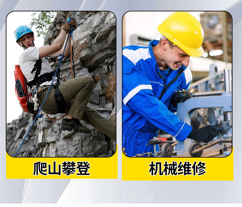 10-needle anti-slip and wear-resistant pvc dot-bead thickened cotton thread woolen dot-plastic labor protection gloves for work on construction sites pic 16