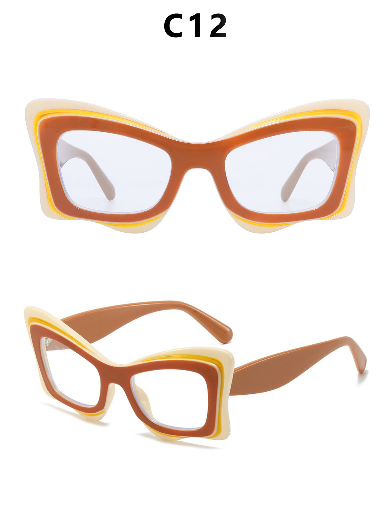 2024新款女士猫眼墨镜女个性防紫外线女款太阳眼镜时尚跨境太阳镜详情30