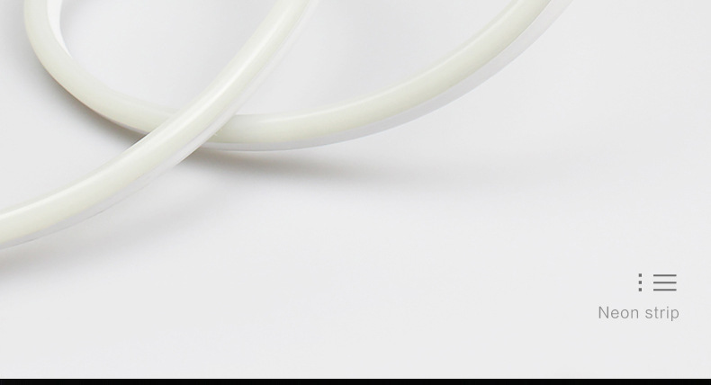 LED neon flexible light strip, 110V volt Taiwan voltage soft light bar, outdoor advertising waterproof lighting line light pic 4