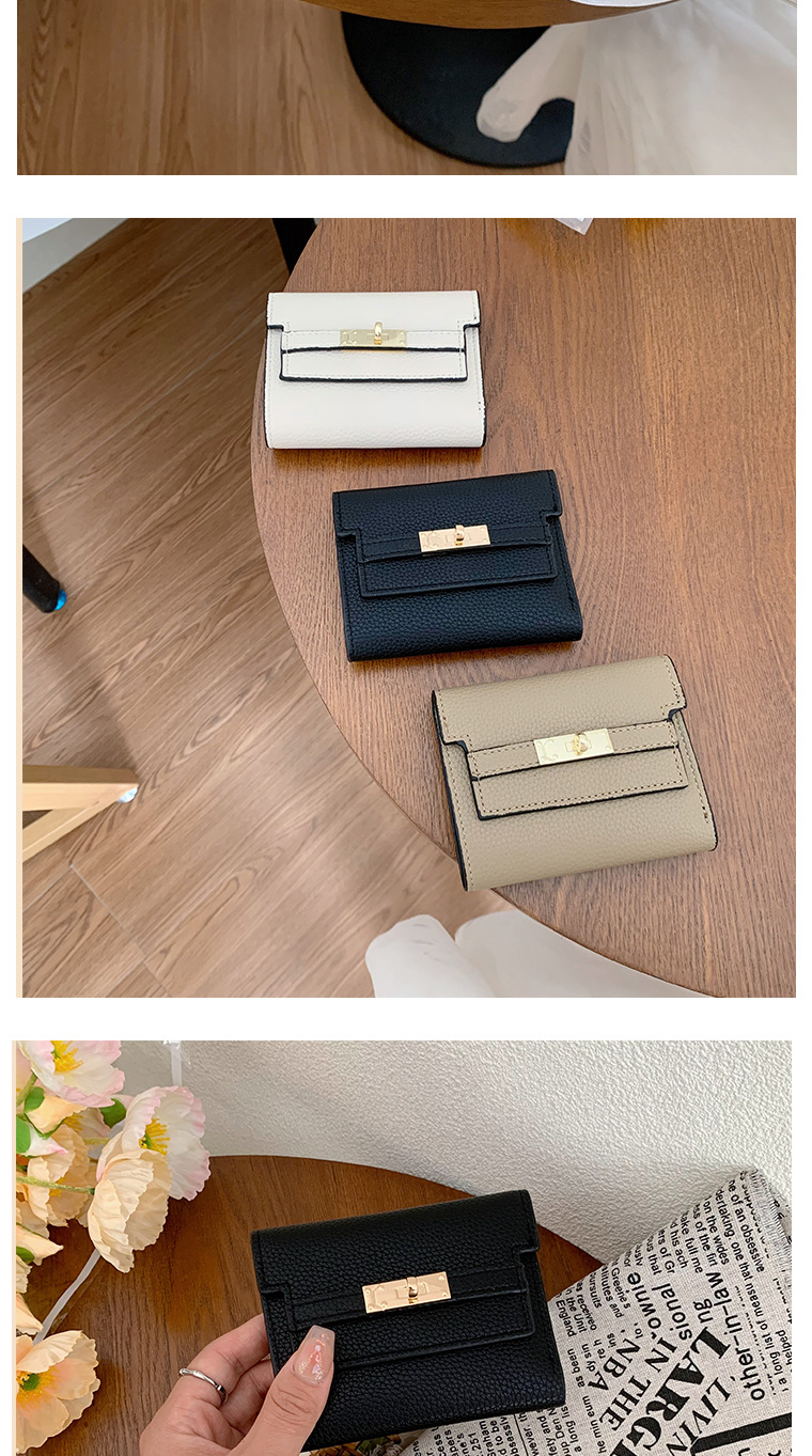 女士钱包ins女小钱包女款高级感 小折叠wallet短款手拿包跨境钱包详情8
