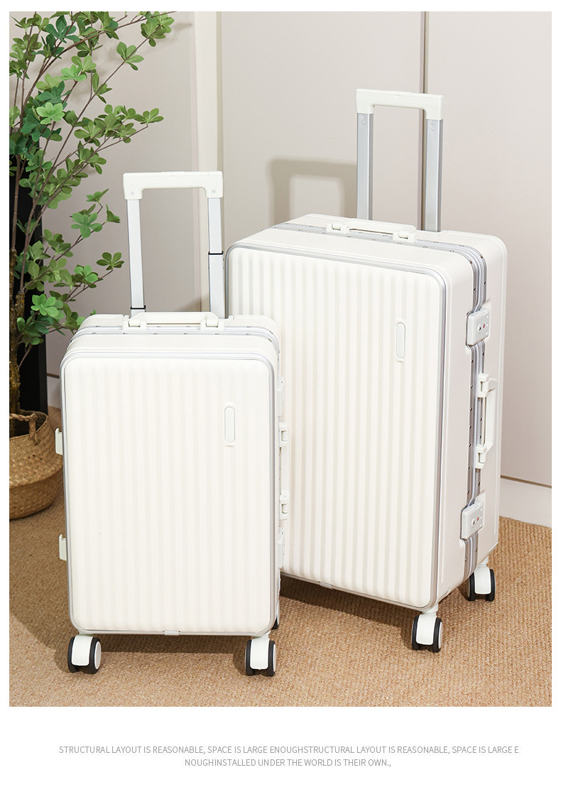 行李箱26寸铝框款20寸旅行箱万向轮学生结实耐用行李箱24寸拉杆箱详情31