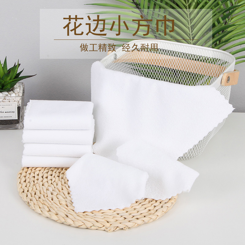酒店一次性小毛巾餐厅擦手巾四方不掉毛吸水清洁手帕抹布吸水快详情1
