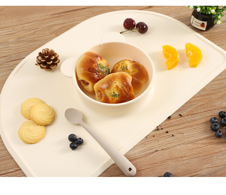 儿童吸盘式硅胶餐盘餐垫跨境热销耐摔辅食餐盘碗一体式喂养餐具详情17