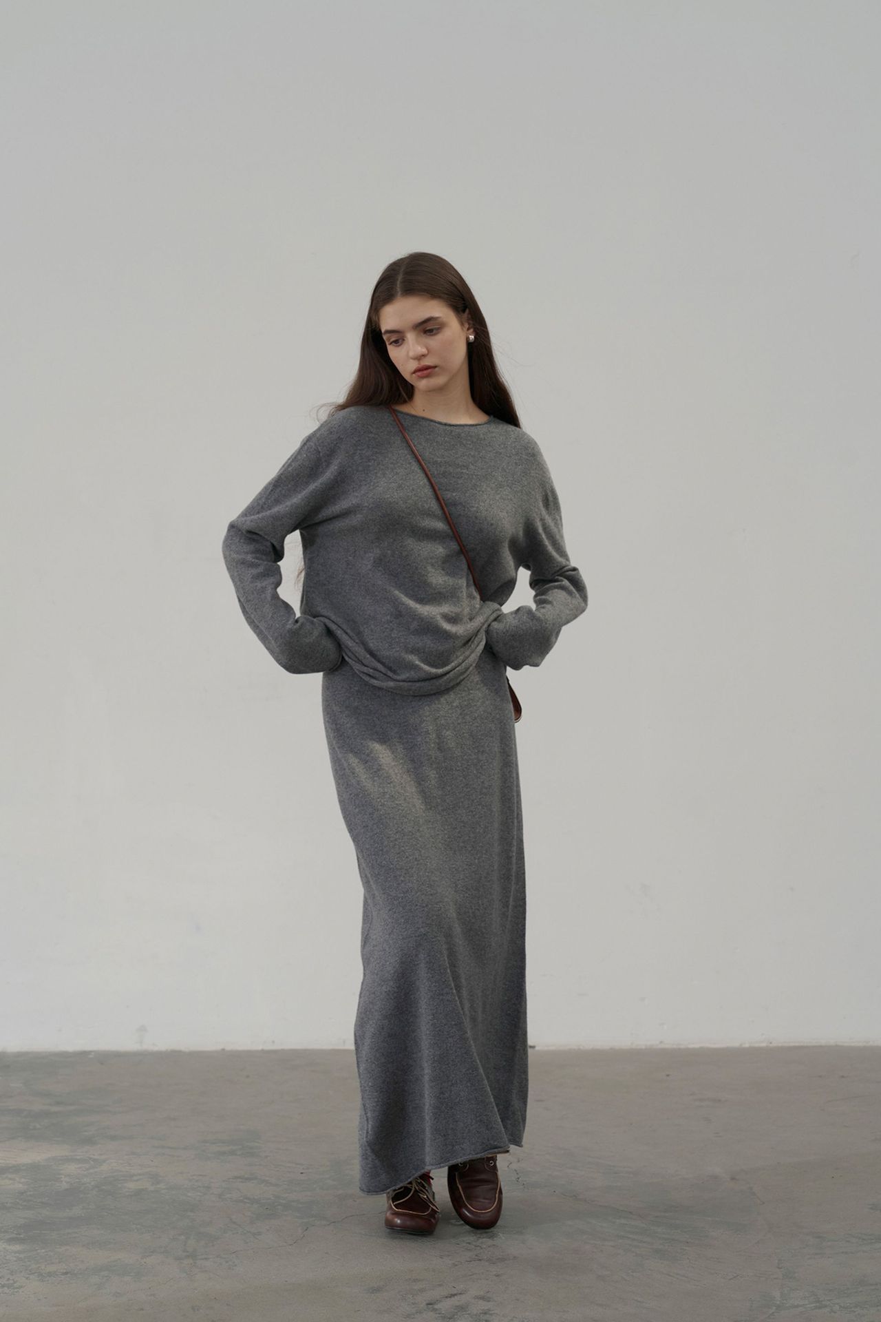 Korean-style seamless one-piece process round-neck pullover cotton and wool sweater, basic base layer for women a1183 in autumn and winter pic 58