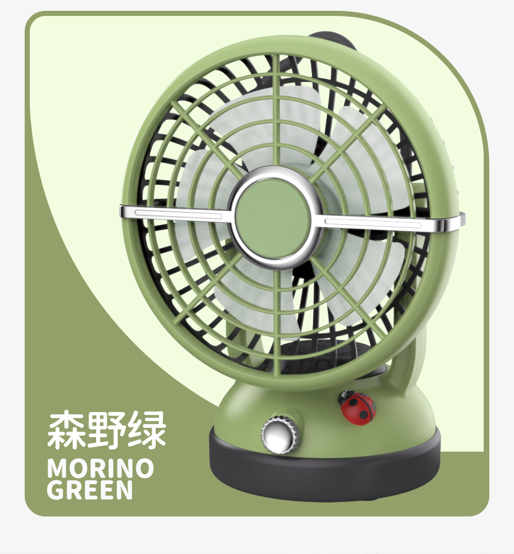 户外露营风扇超长续航usb充电便携式可立挂降温神器宿舍桌面风扇详情14