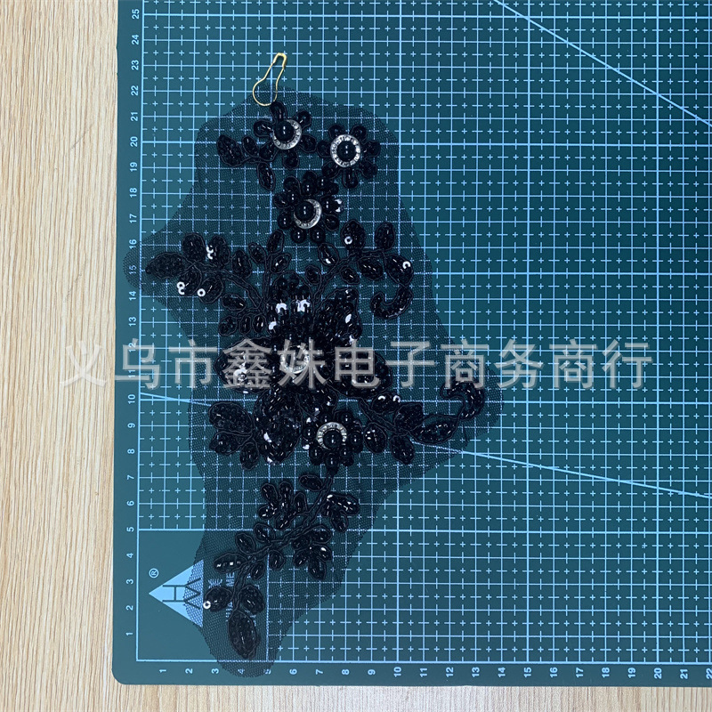 Стерео-бусы вышивают цветы, свадебное платье, костюмы, аксессуары DIY pic 5