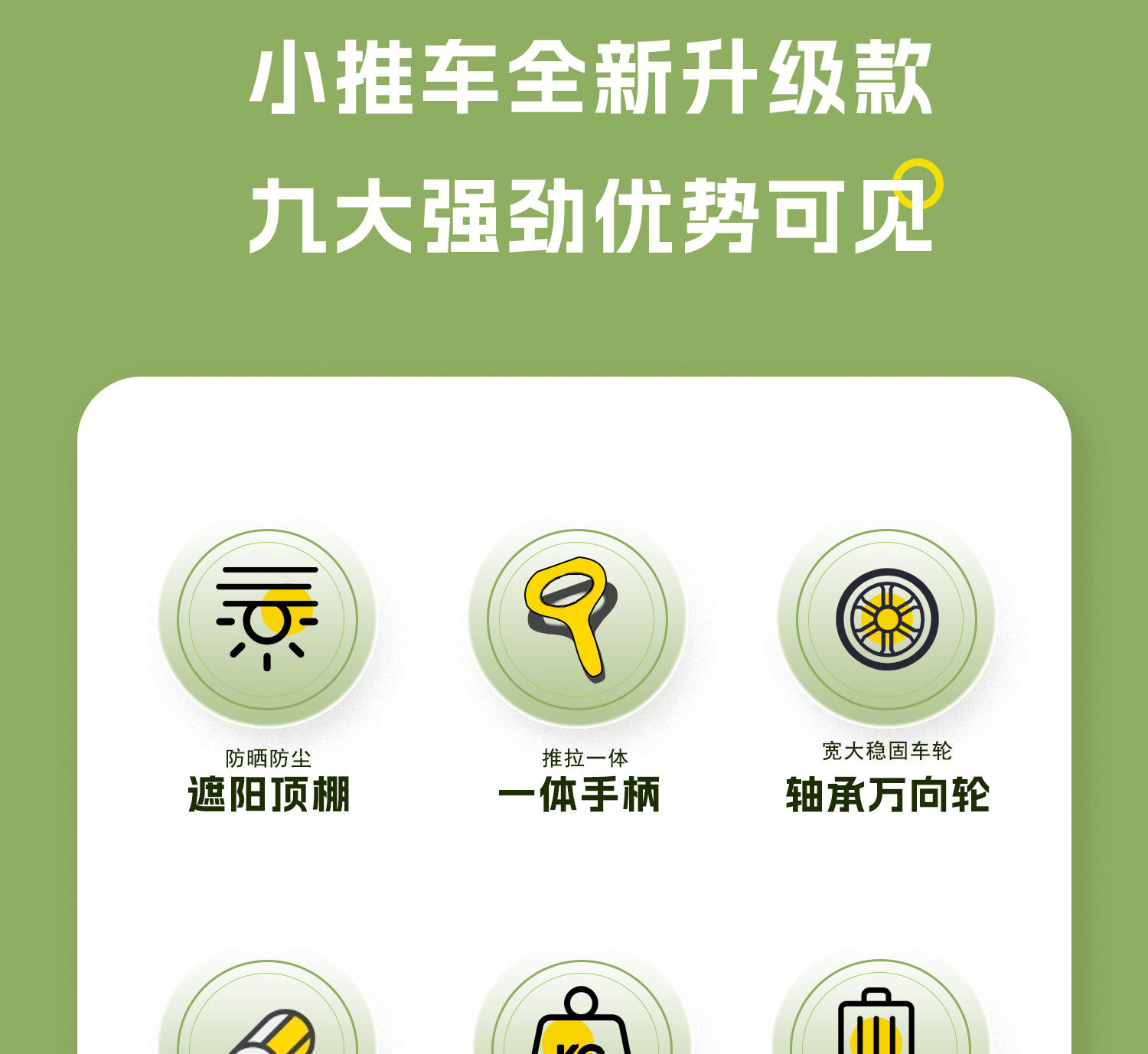 户外可折叠营地车露营车小拖车野餐车便携式郊游野营手拉杆小推车详情4