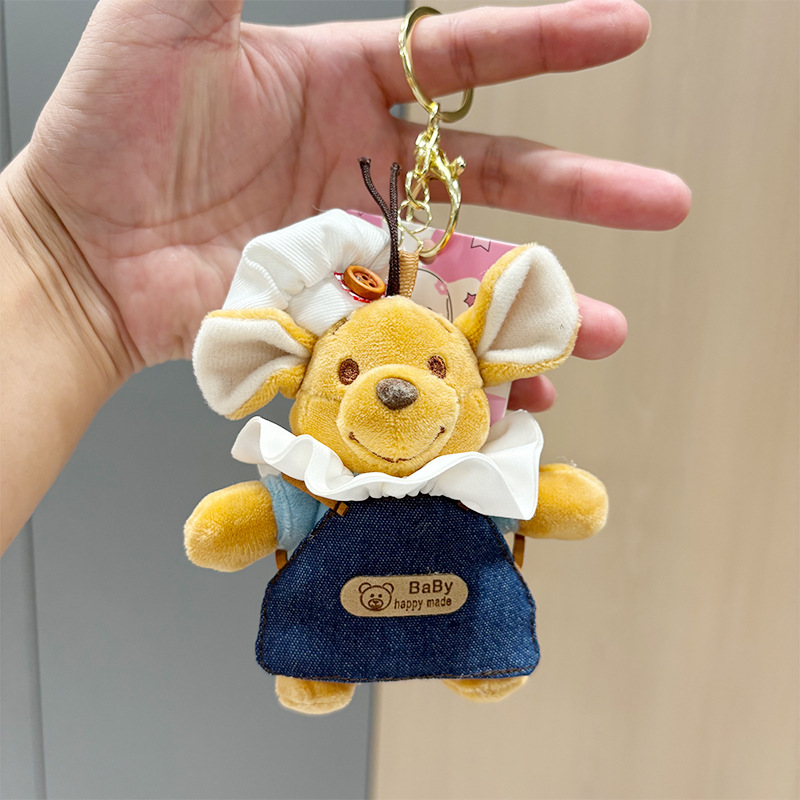 Best-selling Little Bean dolls, plush toys, mobile phones, bags, keychains, pendants, accessories, and cute kangaroo bags pic 4