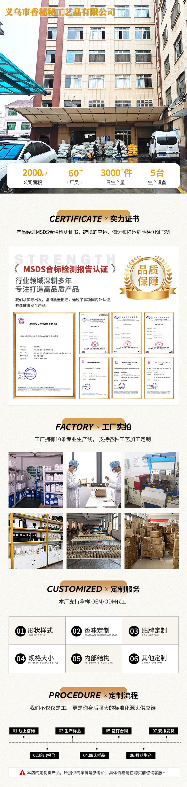 彩色石膏杯香薰蜡烛水晶石室内持久香氛摆件手工大豆蜡香氛伴手礼详情1