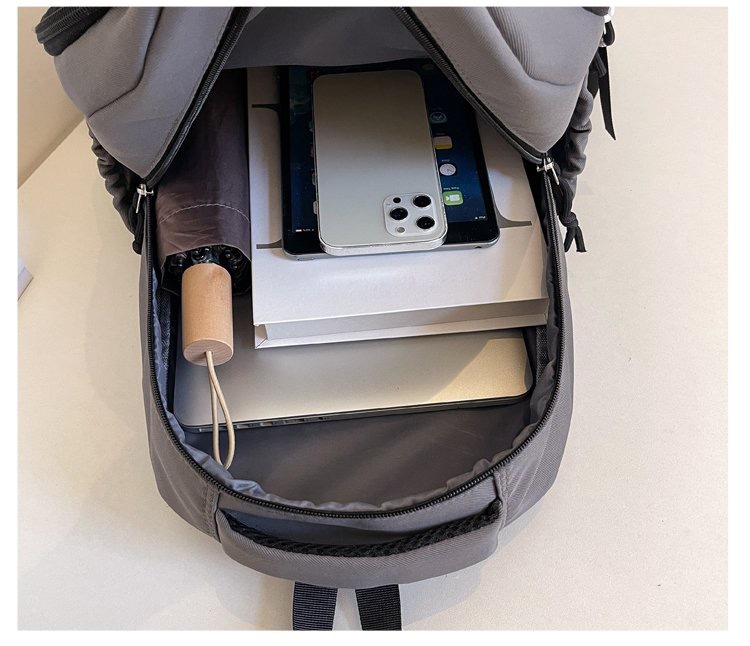 حقائب مدرسية، وحقائب ظهر مزدوجة لطلاب المدارس الإعدادية pic 4