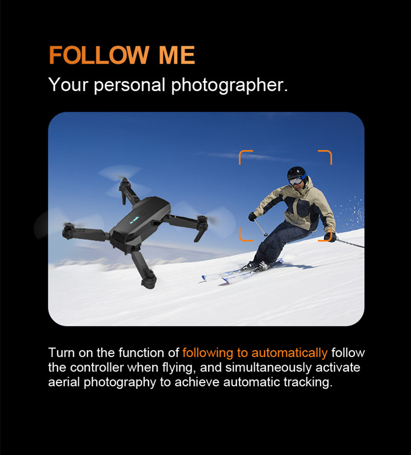 跨境E88&E99无人机遥控飞机工厂批发儿童玩具四轴飞机高清长续航详情12