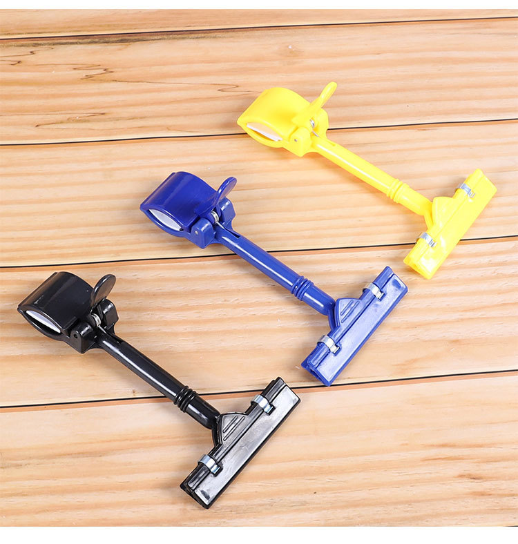 广告夹子塑料360度多色机械夹拇指夹POP夹广告夹超市展示架批发详情18