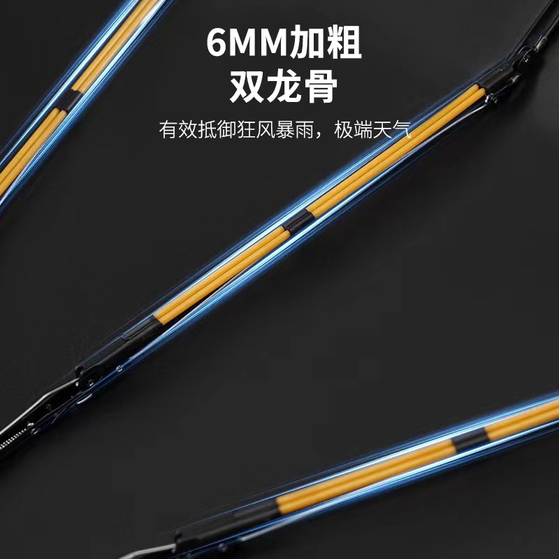 全自动折叠伞双骨加大码商务礼品广告伞批发可印LOGO雨伞详情17