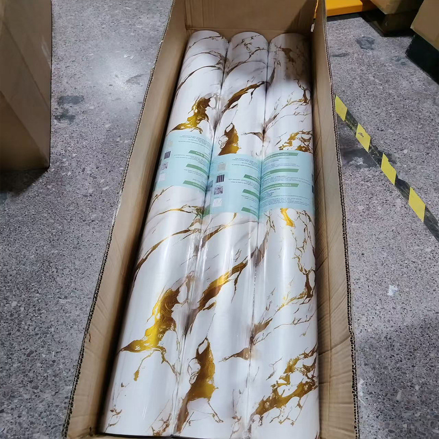 外贸鎏金大理石自粘墙贴 防潮家用电视背景墙贴饰xpe海绵墙贴批发详情9