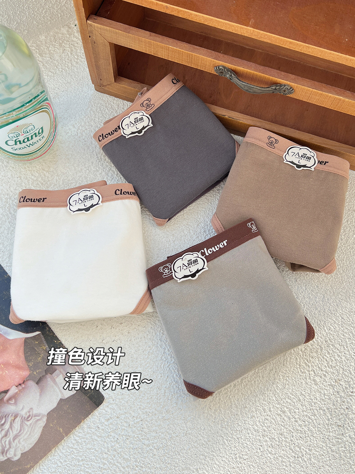 7A全裤抑菌女士纯棉内裤女生夏季薄款中腰少女柔软透气亲肤三角裤详情18