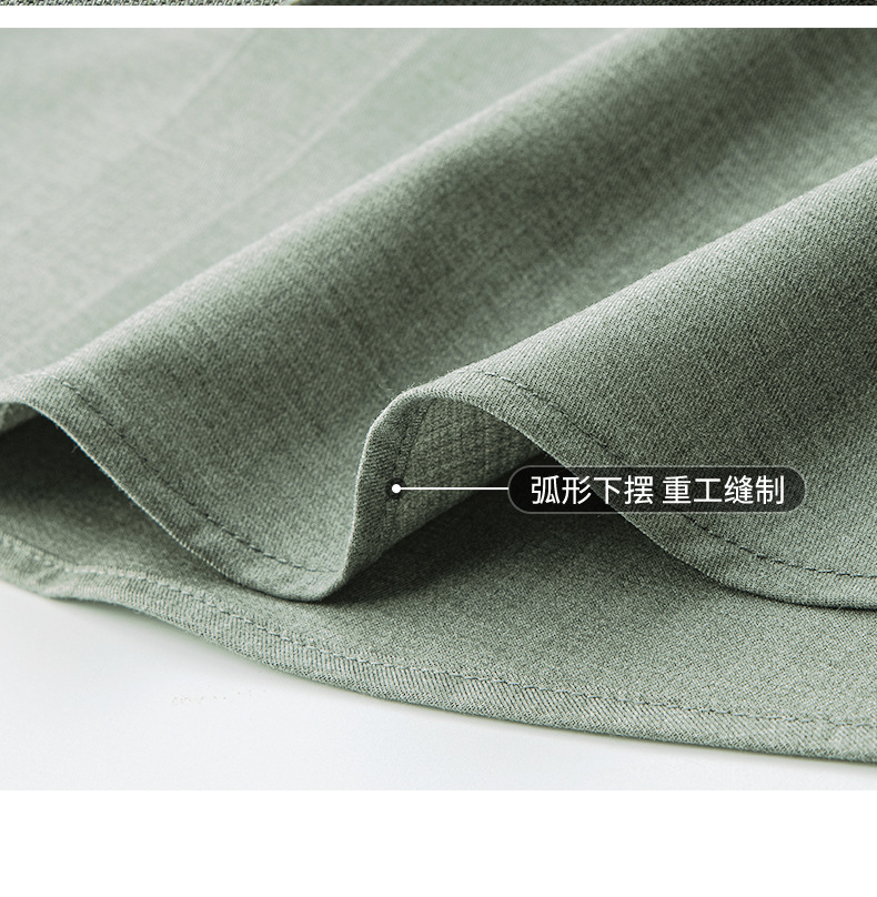 Modal Ice Silk shirt for men, short-sleeved, wrinkle-free, cool summer white shirt, high-end, seamless business formal wear pic 34