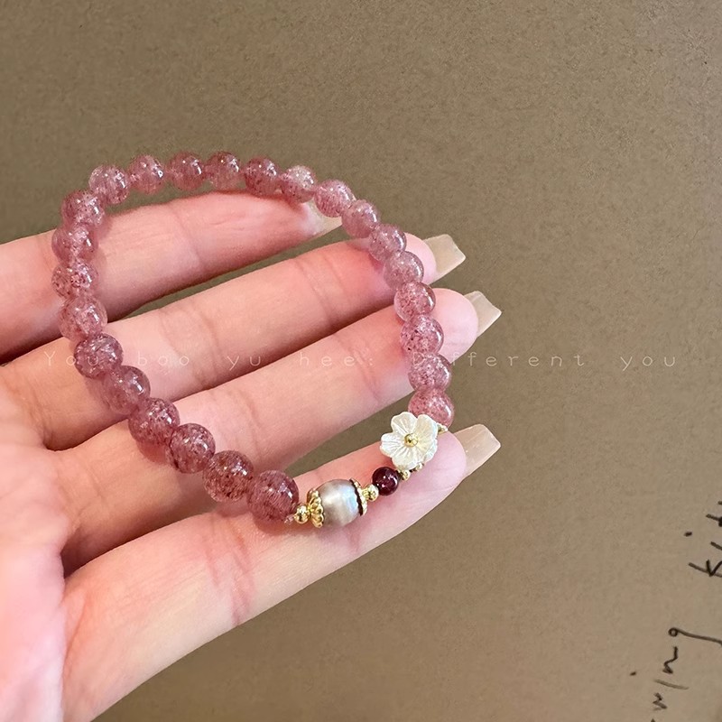 彩色多巴胺锆石手镯女设计感麻花扭结精致手链满钻双层叠戴手饰潮详情23