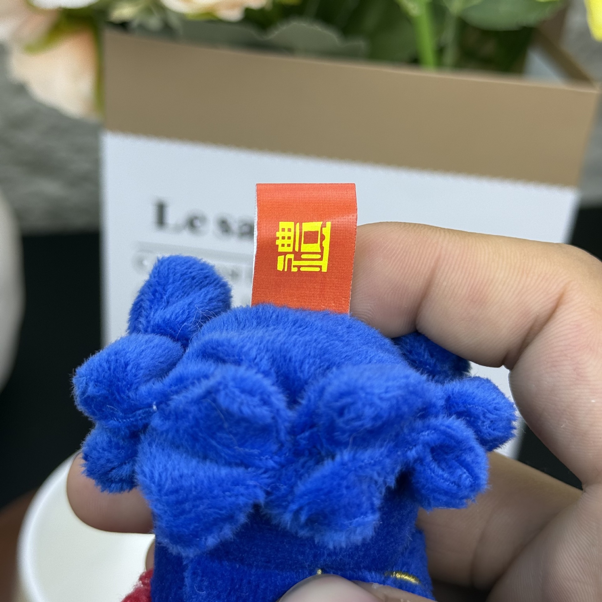 Buddha Xiaoban Lotus Small Buddha Bag Pendant, car pendant, Shanxi Datong cultural and Creative souvenir pendant, plush toy doll pic 7