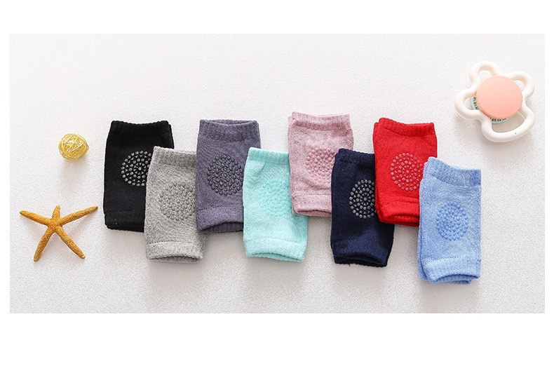 Baby knee pads, baby socks, spring and autumn leg covers, anti-slip, crawling and learning to walk baby knee pads, no leg constriction pic 13