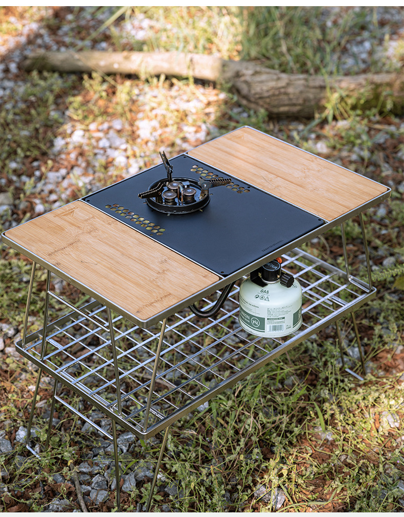 Koman Camping ITG Korean-style stove unit board, tea table middle board, picnic portable module combination multi-purpose unit board pic 11