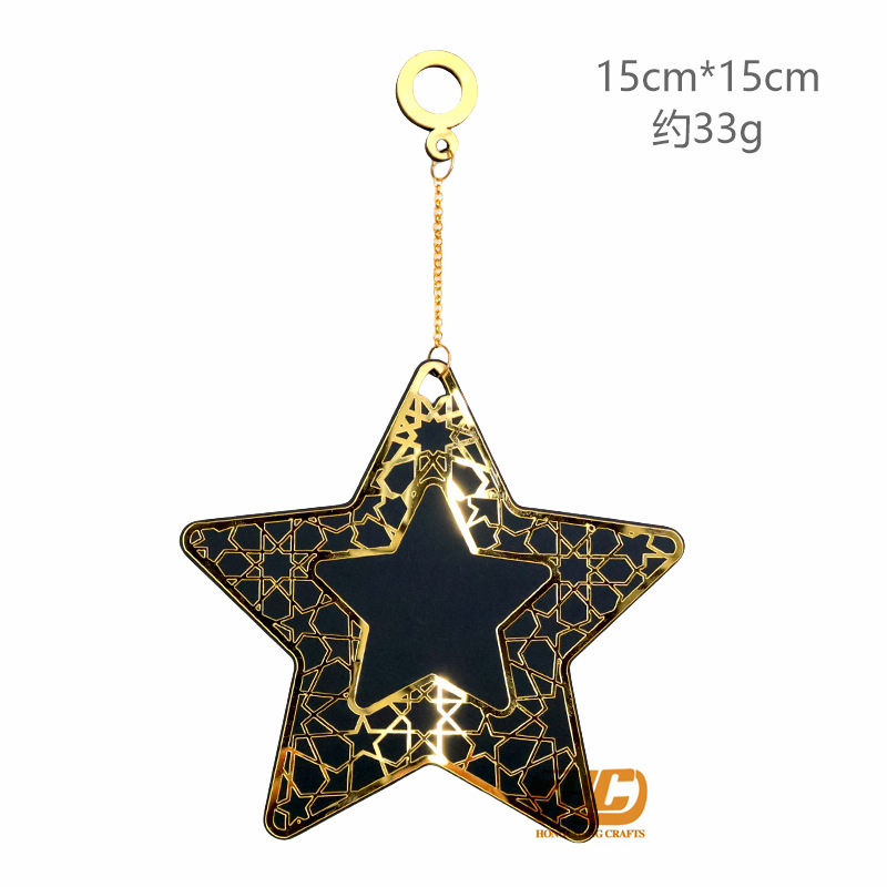 创意Umrah木质亚克力镜面装饰用品家居装饰墙上壁挂饰跨境工厂店详情4