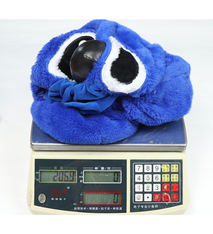 Motorcycle helmet, Christmas cartoon, innovative helmet protection, fun Christmas hat, Stitch, personalized plush pic 12