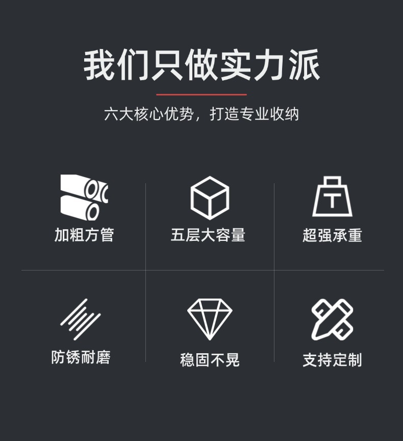 工厂直供 A字哑铃架5层健身房商用哑铃收纳架 加厚冷轧钢批量价优详情2