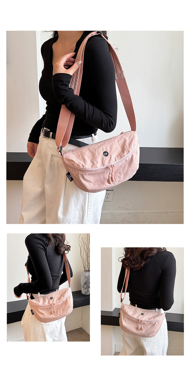 包包女高级感单肩布包小众百搭斜挎女包日系新款外出休闲化妆小包详情16