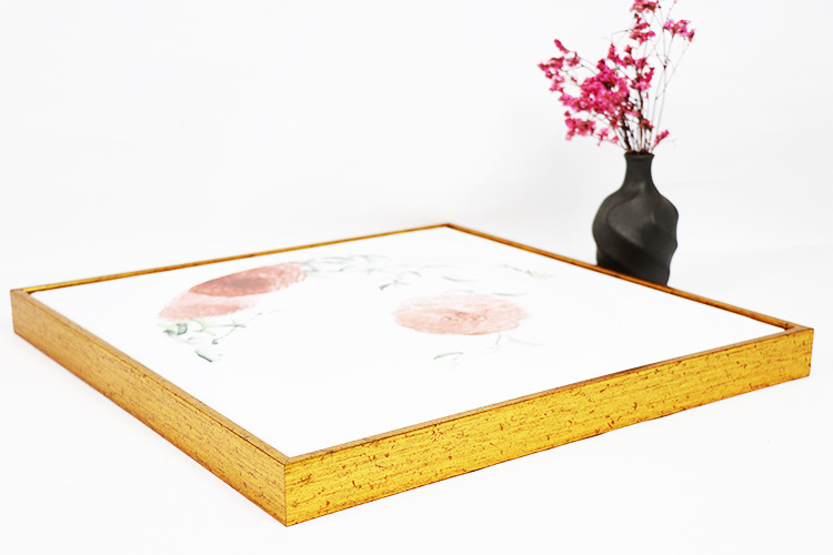 油画外框3.5cm厚免装裱L型画框装饰画外框相框木质内框空白油画框详情17