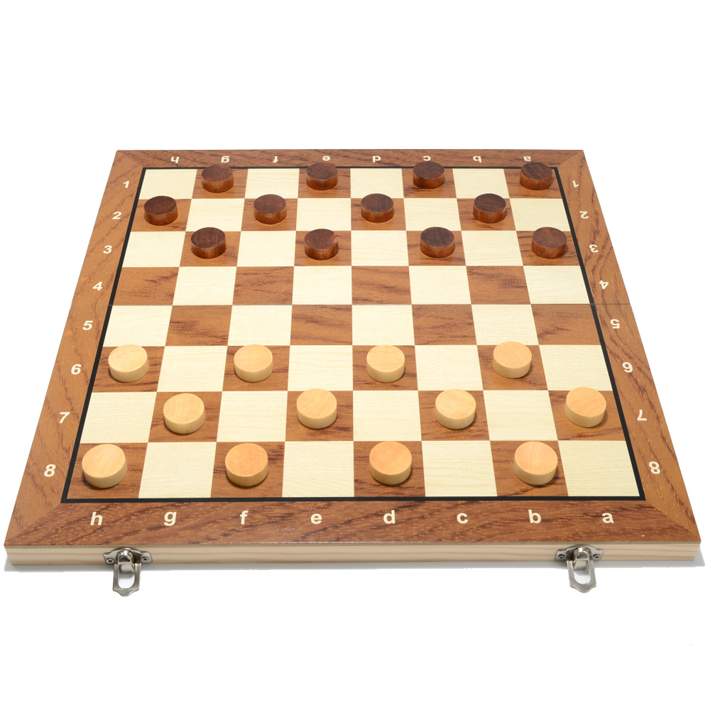 New wooden two-in-one magnetic international elephant foldable puzzle board game toy for direct sales across borders pic 10