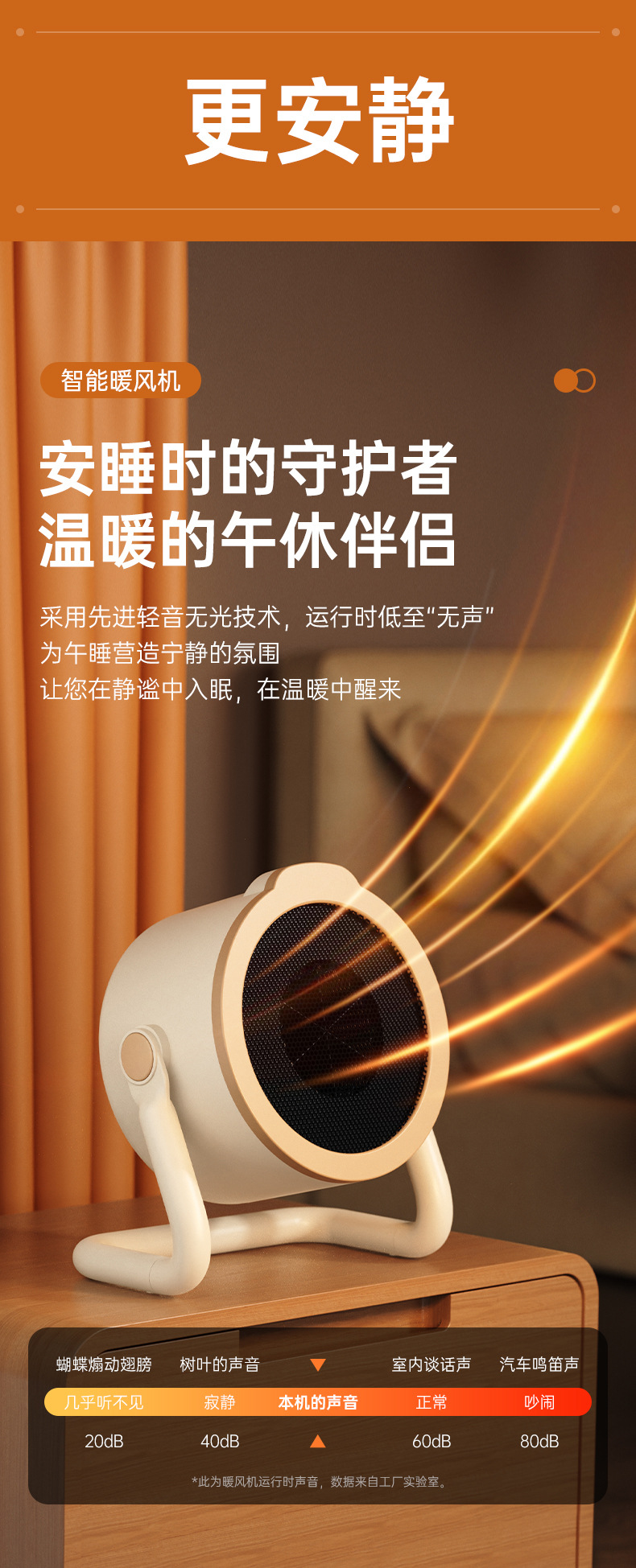 跨境桌面暖风机家用小型办公宿舍台式便携电暖器大功率速热取暖器详情16