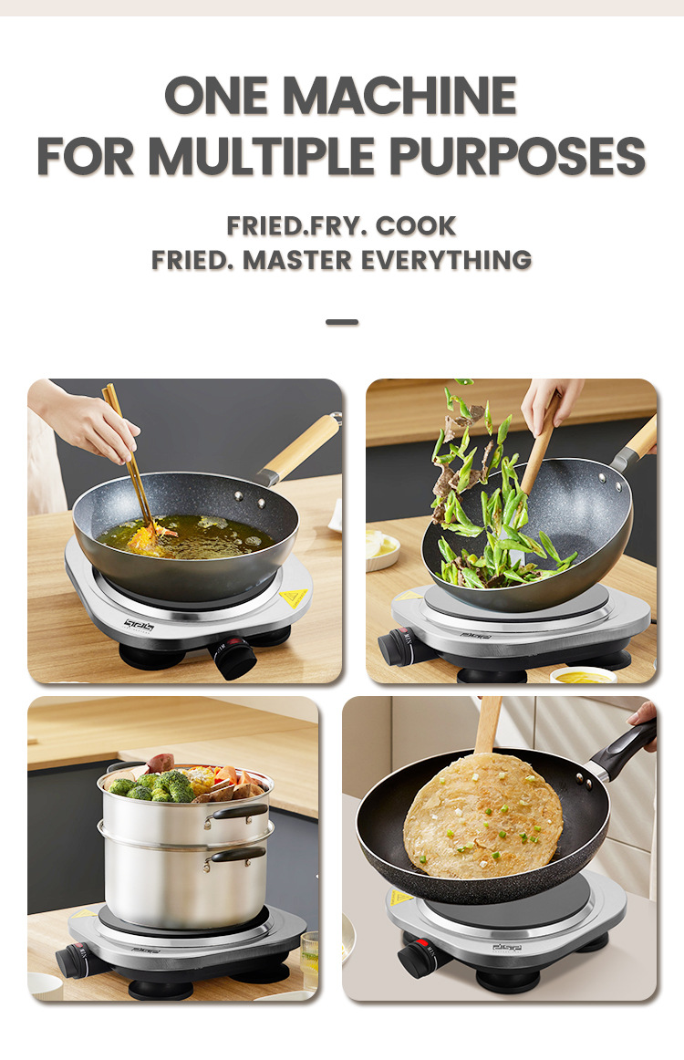 DSP/ Dansong electric ceramic stove, household small multi-functional induction cooker, hot pot wok, high-power stir-frying electric stove pic 8