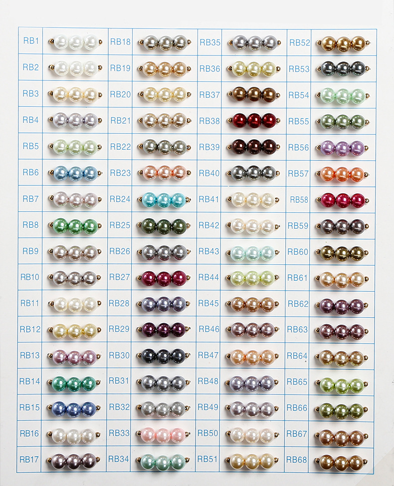 Factory direct supply of Nanyang white shell pearls 2-20mm straight hole shell pearls diy jewelry accessories, hand-strung beads, loose beads pic 33