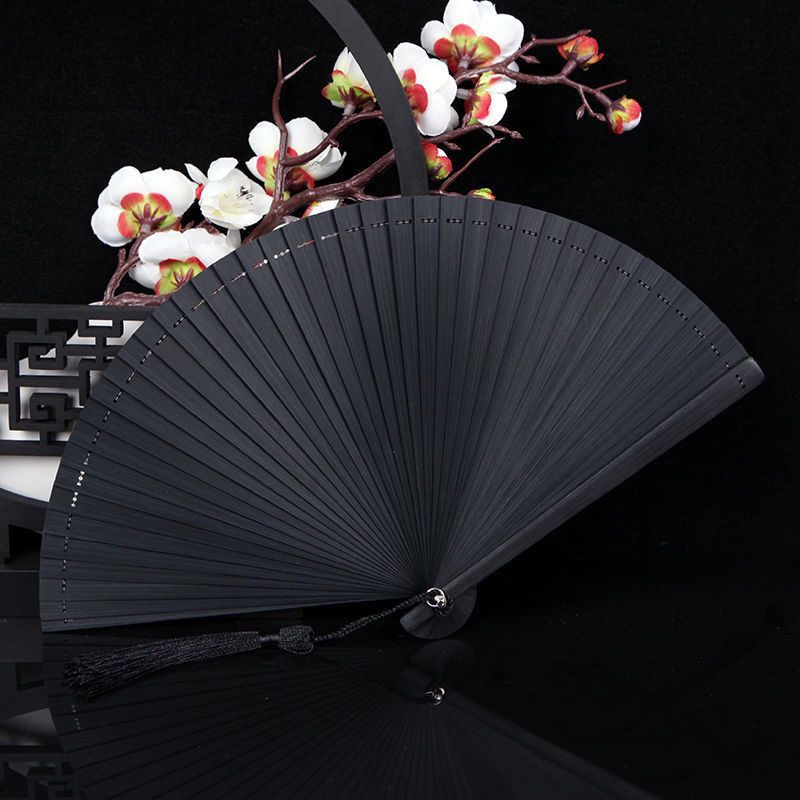 扇子古风折扇女士折叠竹扇古典古装汉服网红礼品跳舞蹈扇夏季详情22