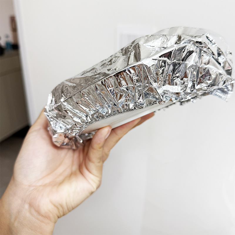 新款铝箔保温膜餐桌饭菜保温套一次性厨房保鲜套隔热保温罩防虫罩详情4